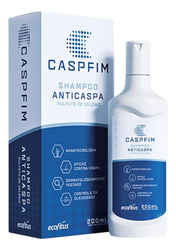 Shampoo Anticaspa Caspfim Ecofitus 200ml