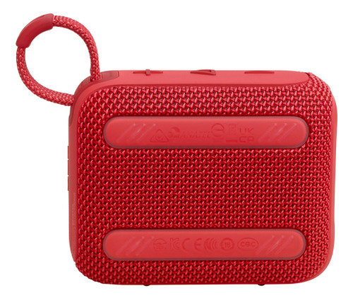Parlante Portatil Jbl Go 4 Bluetooth Rojo Original Factura Rojo
