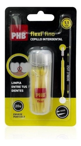 Cepillo de dientes PHB Cepillo interproximal Cepillo interdental fino