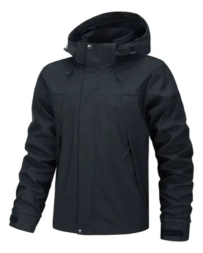 Chaqueta Rompevientos Impermeables Casual Hombre Tactica