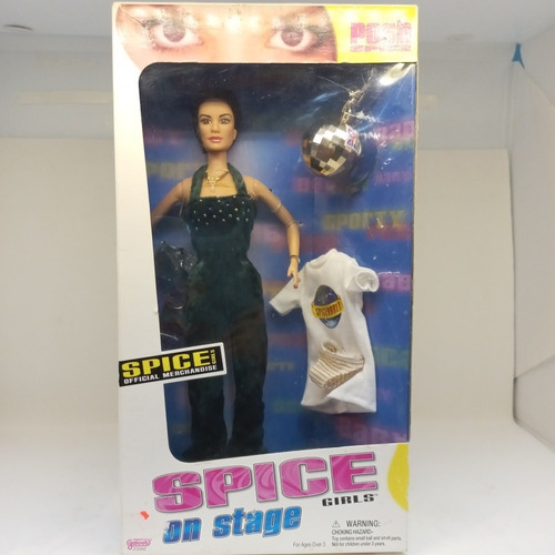 Imagem 1 de 7 de Barbie Victoria Beckham Spice On Stage Roupa Extra 1998
