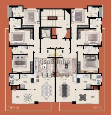 Imagem 15 de 15 de Stella Maris Residence Itapema - 29325