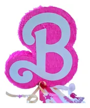 Comprar Barbie Piñata Letra Rosa Muñeca Barbies Fiesta Niñas Ken