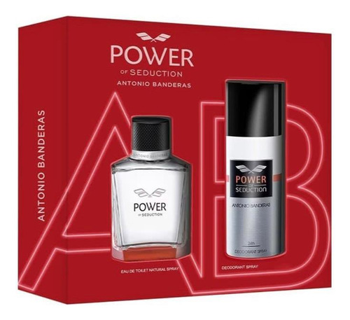 Perfume Power Of Seduction 100ml + Deo 150ml Antoniobanderas