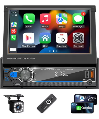 Autoradio con pantalla de 7 con CarPlay y Android Auto