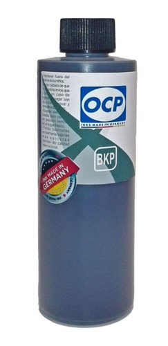 Tinta Alemana Ocp Para Plotter Hp T120 T130 T520 T530 Negra De Alta Pigmentación 250ml