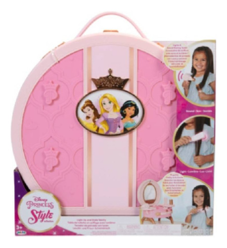 Tocador De Belleza De Viaje Con Accesorios Princesas Disney