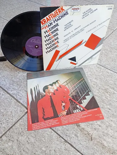 Lp Kraftwerk Man Machine 1978 C/ Encarte Ótimo Coleção | MercadoLivre