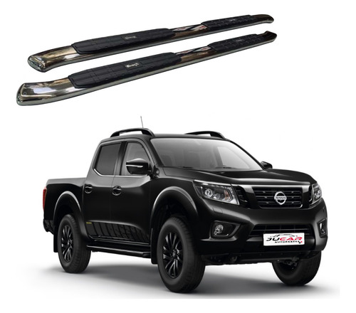 Estribos Brx Acero Inox Bronx Nissan Frontier Navara 16-22