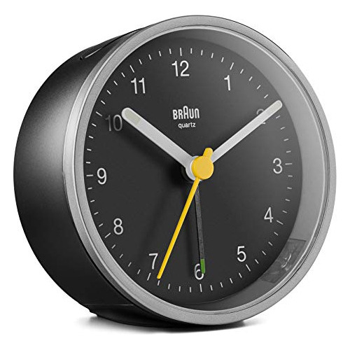 Braun Reloj Despertador Analógico Clásico Con Repetición Y L