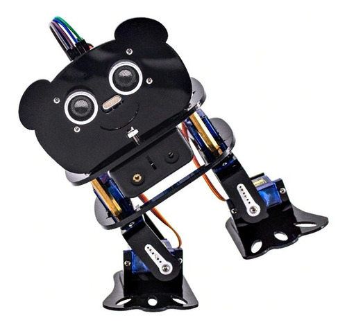 Kit P/ Armar Robot Panda Bailarin Control Bluetooth Arduino
