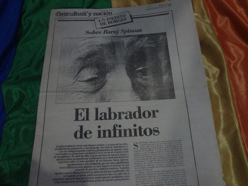 Suple Cultura Y Nacion1988 Borges Inedito Barón Supervielle 