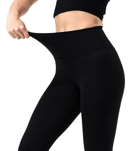 Imagem 6 de 10 de Legging Lisa Básica Efeito Lipo Zero Transparência Não Marca