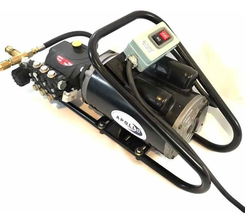 Imagen 4 de 9 de Hidrolavadora Industrial 2hp 220v 1800psi Para Autolavado Bifásica