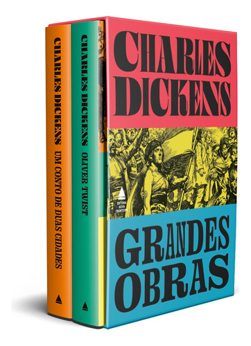 Box Grandes obras de Charles Dickens, de Dickens, Charles. Editora Nova Fronteira Participações S/A, capa dura em português, 2021