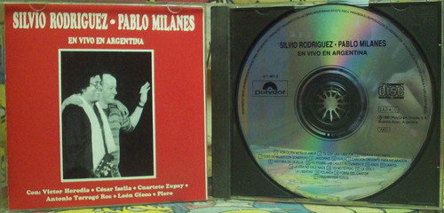 Silvio Rodriguez-pablo Milanes -en Vivo En Argentina
