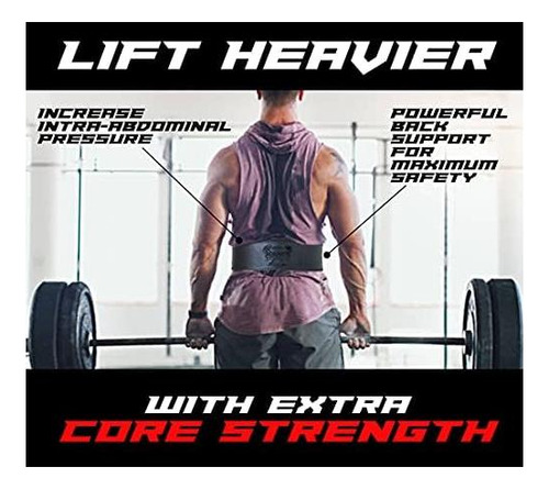 Arsa Fitness Lifting Laver Belt | Palanca Ajustable (grande)