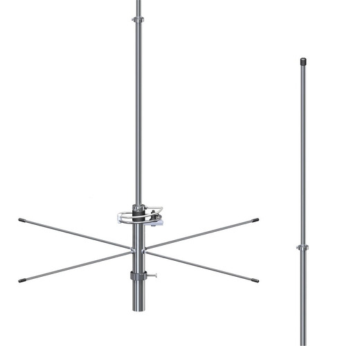 Antena Base Fm Vhf 5/8 De Onda 3db Steelbras - Ap52491