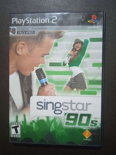 Singstar 90s - Play Station 2 Ps2 