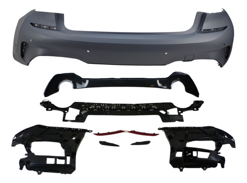 Body Kit Traseiro Bmw 320i 2019 2020 2021 2022 Tipo M Sport