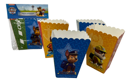 24 Cajas Palomitas Paw Patrol Botana Dulces Recuerditos