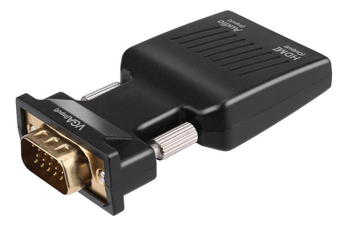 Adaptador L Vga A Hdmi Convertidor De Audio Y Video Vga A Hd