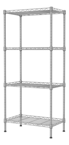 Estante De 4 Niveles Estante De Almacenamiento Ajustabl...