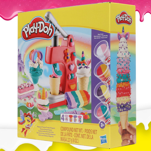 Play Doh Set De Dulces Y Helados Magicos Masa Juguete Hasbro Dulces Y Helados Mágicos