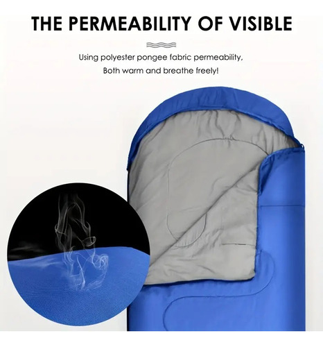 M Saco De Dormir Portátil Para Camping Al Aire Libre De