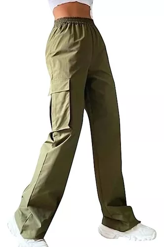 Pantalones Holgados Mujer