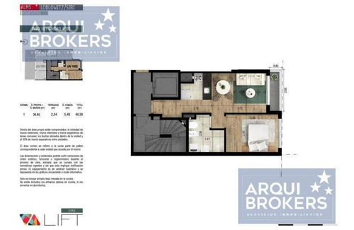 Imagen 2 de 6 de Apartamento 1 Dormitorio En Venta En Tres Cruces