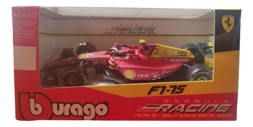 Ferrari F1-75 Escala 1:43 #55 Gp Italia