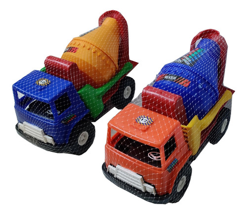 Camion Mezcladora Trompo De Plastico Juguete De Niños