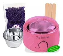 Comprar Olla Para Cera Depilatoria + Cera Perlas + Aplicadores