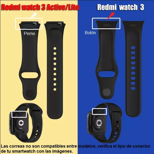 Correa de reloj de repuesto para Xiaomi Redmi Watch 3, Correa de reloj para Redmi  Watch 3 Active/Lite