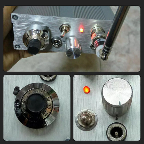 Receptor Aviation Band Am Airband 118-136 Mhz Con Batería An