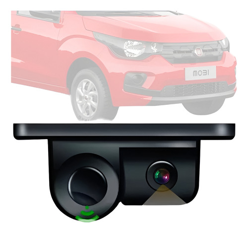 Camera De Ré Com Sensor Estacionamento Embutido Argo