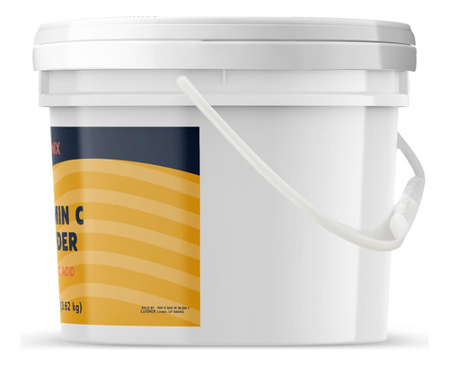 Luonix Polvo Vitamina C Ácido Ascórbico 1 Galón
