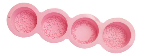 Molde De Silicona Para Jabón Para Hacer Jabón, Rosado