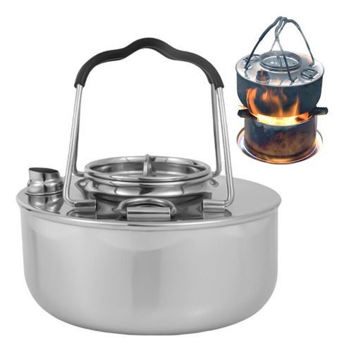 Camping Kettle Para Fuego Abierto Portable Kettle Coffee Pot