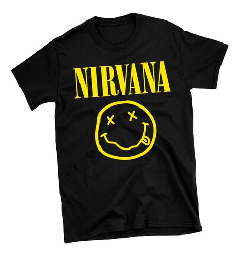 Playera Nirvana Para Dama Y Caballero 