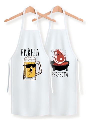 Regalos San Valentin Duo Mandiles Pareja Perfecta 2pza