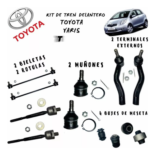 Kit Tren Delantero Toyota Yaris Belta / Sport 06-09