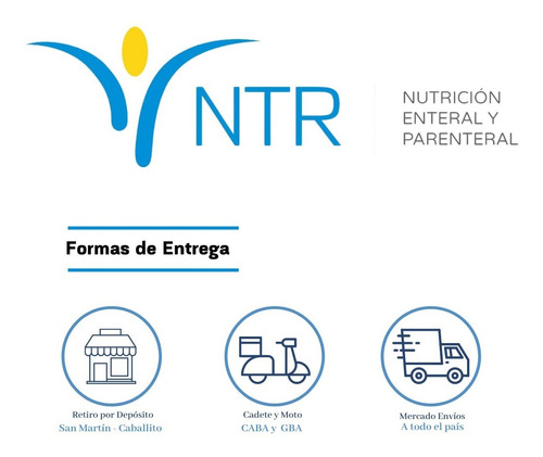 Frasco Alimentación Enteral 650 Ml 3 Picos X 50 Ntr