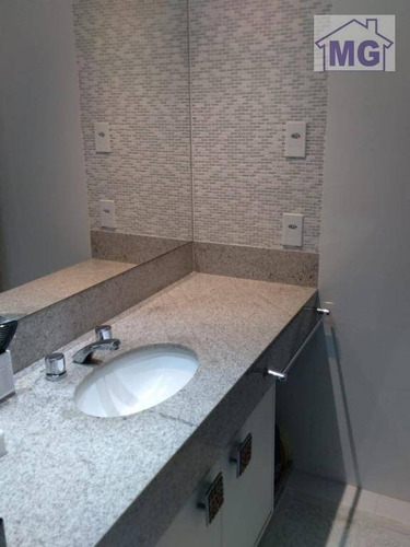 Imagem 11 de 22 de Flat Com 1 Dormitório À Venda, 63 M² Por R$ 380.000,00 - Glória - Macaé/rj - Fl0019