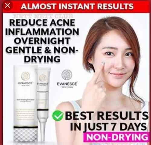 Creme Acne Erasing Emulsion Evanesce New York