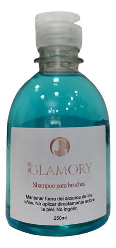 Shampoo Para Brochas Y Pinceles 250ml Glamory