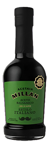 Aceto Balsamico Estilo Italiano 250 Ml Acetaia Millan