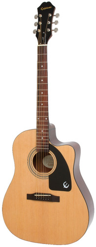 Guitarra Electroacústica EpiPhone Aj-100ce Natural