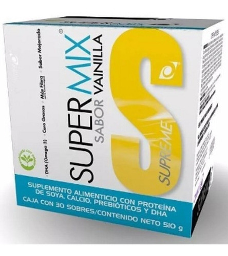 Super Mix De Vainilla Omnilife Caja Proteinas Y Vitaminas